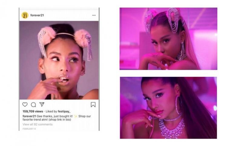 Ariana Grande has sued Forever 21 for $10 million over a look alike model -  Luxurylaunches