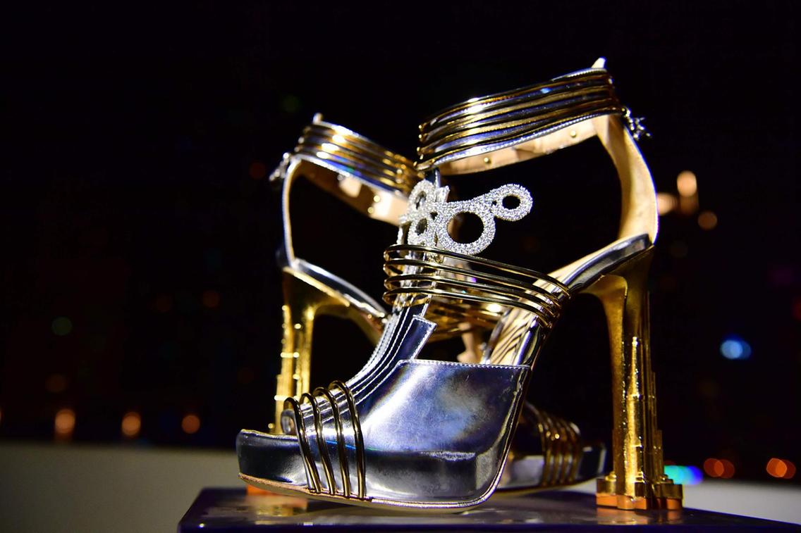 gold most expensive shoes