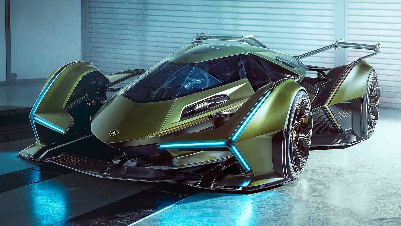 The Lamborghini's V12 Vision Gran Turismo Concept looks ...