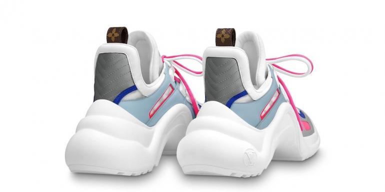 Bright and shiny - Louis Vuitton archlight sneakers steal the show : Luxurylaunches
