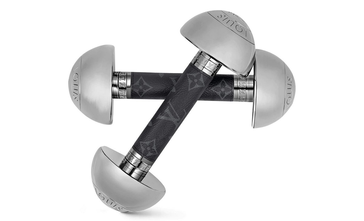 Can you carry the hefty price tag of these Louis Vuitton dumbbells? : Luxurylaunches