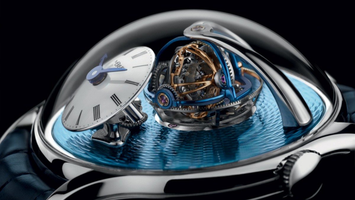 MB&F?s wild LM Thunderdome timepiece features the world?s fastest triple-axis regulating system