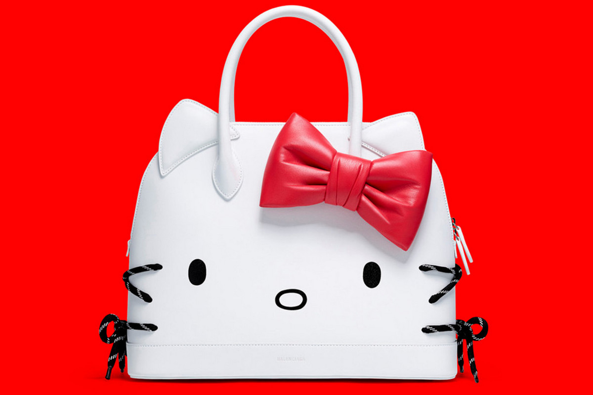 Paris Fashion Week: Balenciaga Hello Kitty Bags Carried by Male Models