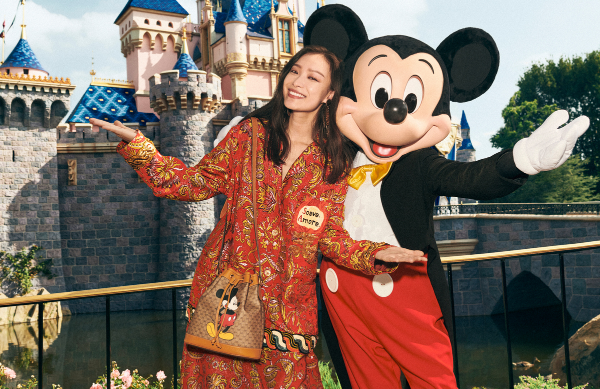  Gucci  unveils an adorable Mickey  Mouse  capsule collection 