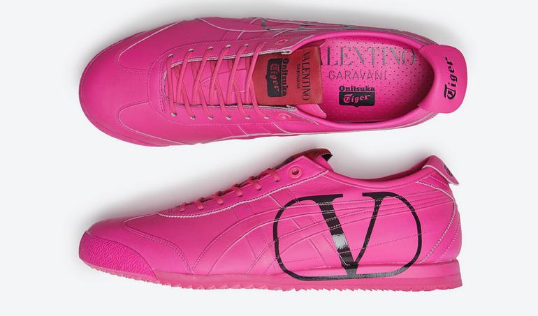 Onitsuka Tiger has collaborated with Valentino for an exclusive 