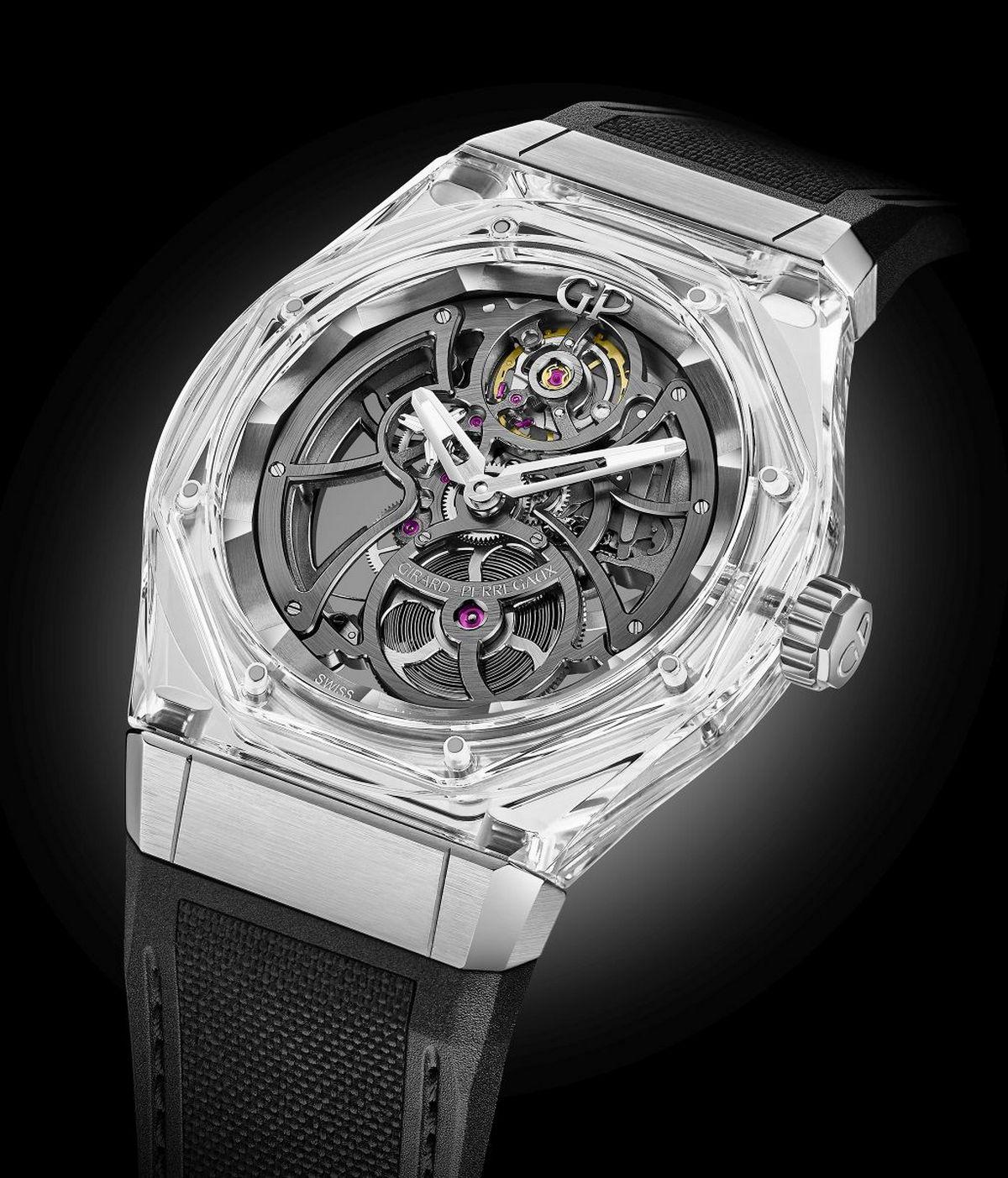 Girard-Perregaux?s Laureato Absolute Light a stunning timepiece that takes transparency to the next level