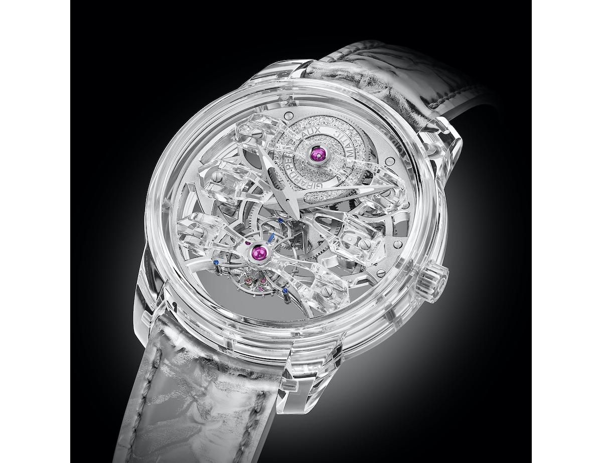 Girard-Perregaux reveals the $300,000 limited-edition Quasar Light watch with near all-sapphire construction