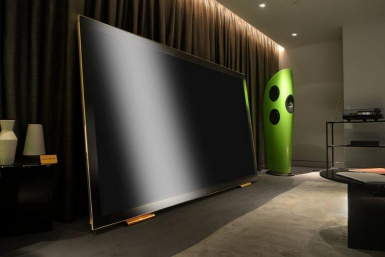 Could this be the most luxurious TV in the world? Its 100 inches wide