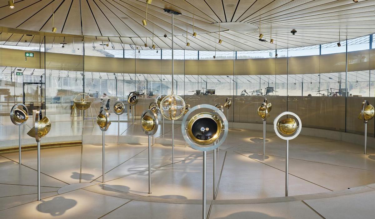 A space age structure in the middle of Jura mountains – A look inside the headquarters of swiss watchmaker Audemars Piguet in Switzerland