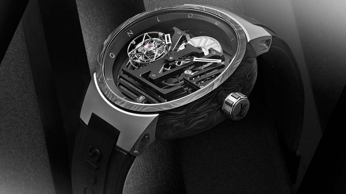 Louis Vuitton unveils new Tambour Curve Flying Tourbillon crafted out of cutting-edge materials ...