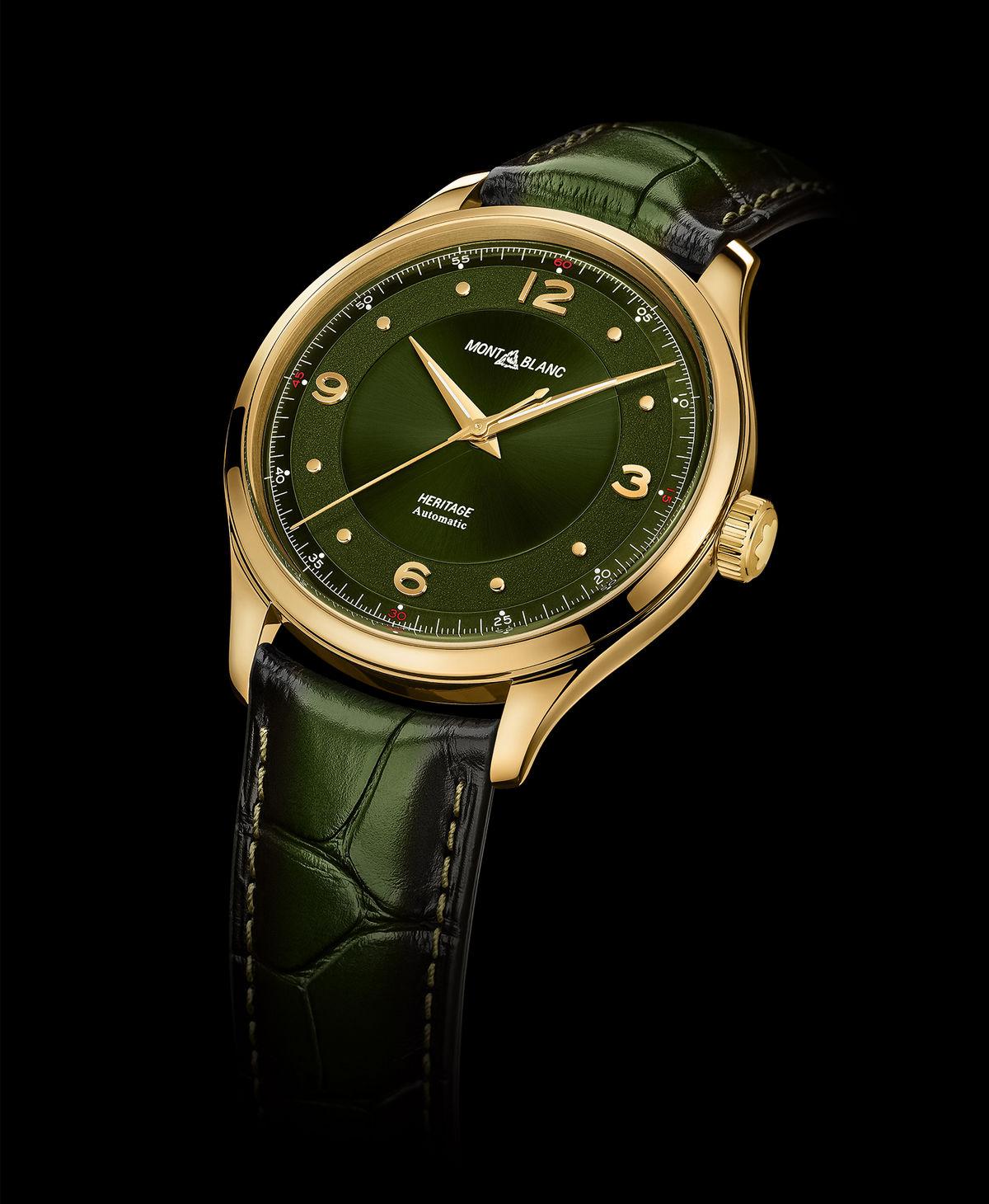 Montblanc?s new Heritage watches are inspired by the classic Minerva timepieces from the 40s and ?50s