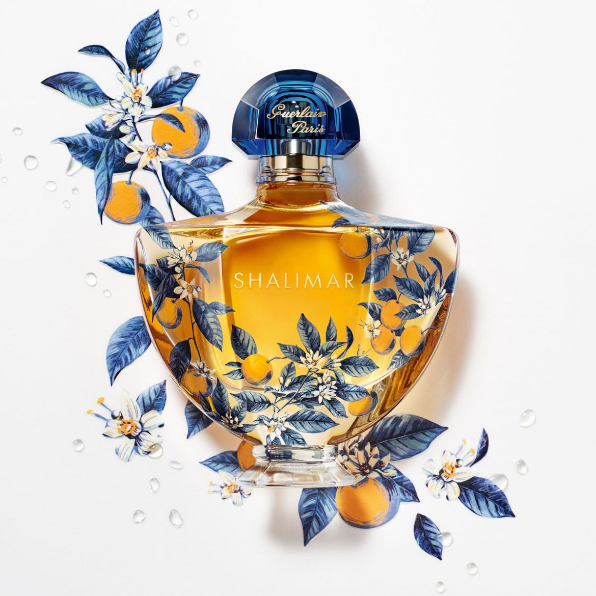 Gorgeous inside out, the Guerlain Shalimar eau de parfum serie