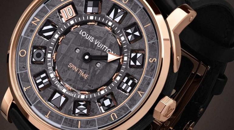 Louis Vuitton's new Escale Spin Time watch comes with a dial crafted out of  a meteorite that crashed into the earth 600 million years ago -  Luxurylaunches