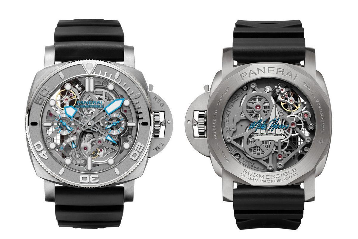 The Panerai EcoPangea Submersible Mike Horn Edition takes you to the Arctic, literally
