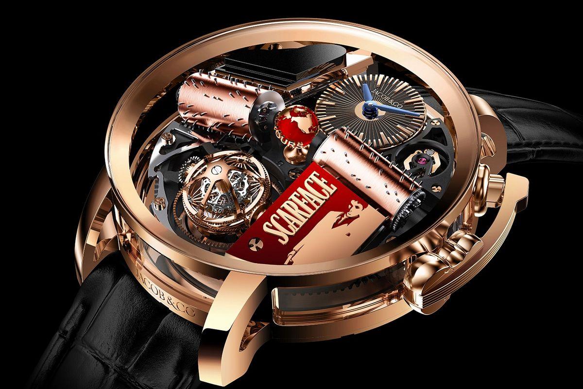 Jacob & Co. has released a new musical timepiece inspired by the cult classic ?Scarface?
