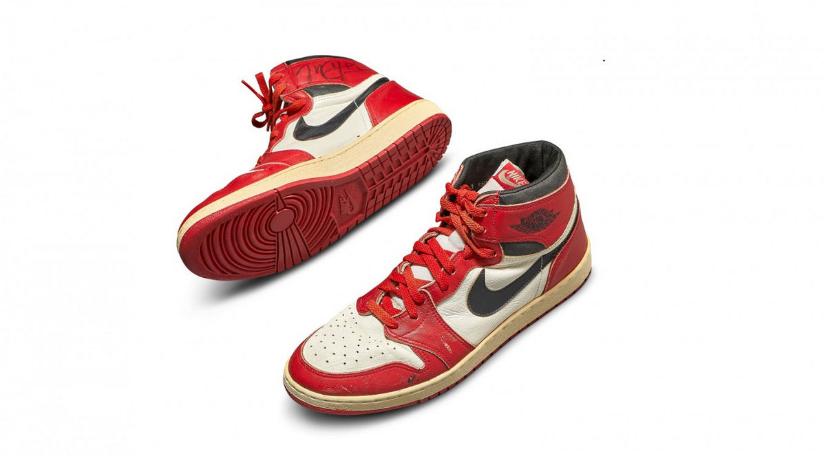 Sotheby's is auctioning Michael Jordan’s signature Air Jordan 1s from ...