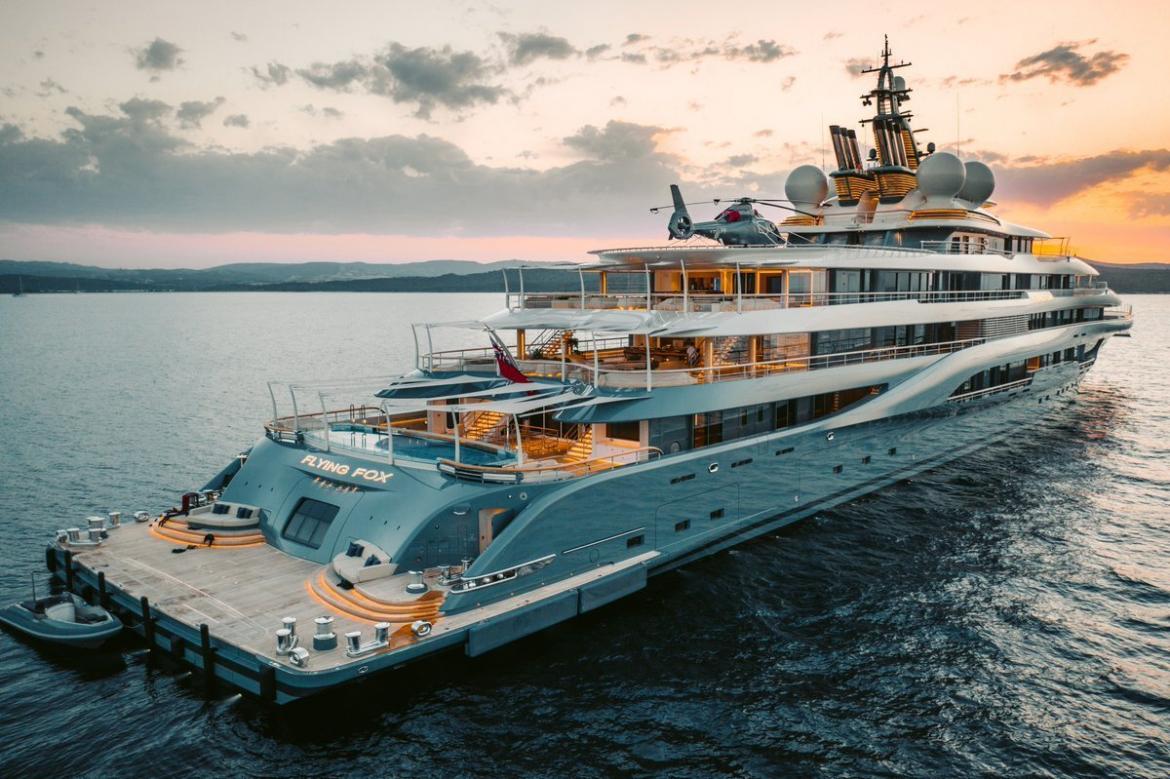 mega yacht charter cost