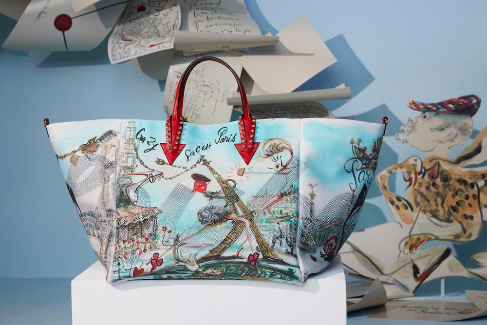 Arm Candy of the Week: Christian Louboutin's uber-chic Cabaraparis Tote -  Luxurylaunches