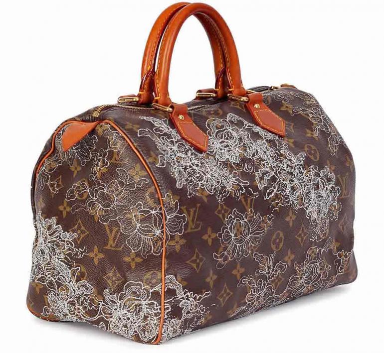 Genuine Louis Vuitton Dentelle Speedy 30 Limited Edition