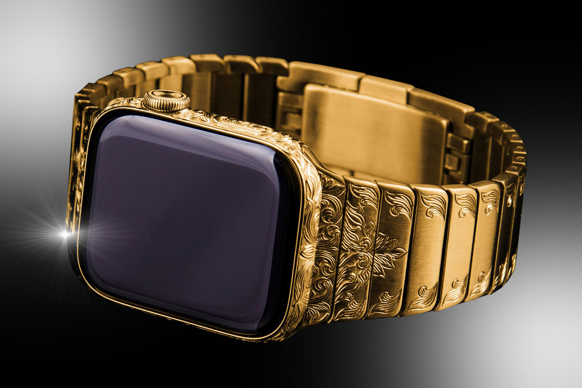 You Can Now Pre Order A Custom 24k Gold Apple Watch 6 For 7 800 Luxurylaunches