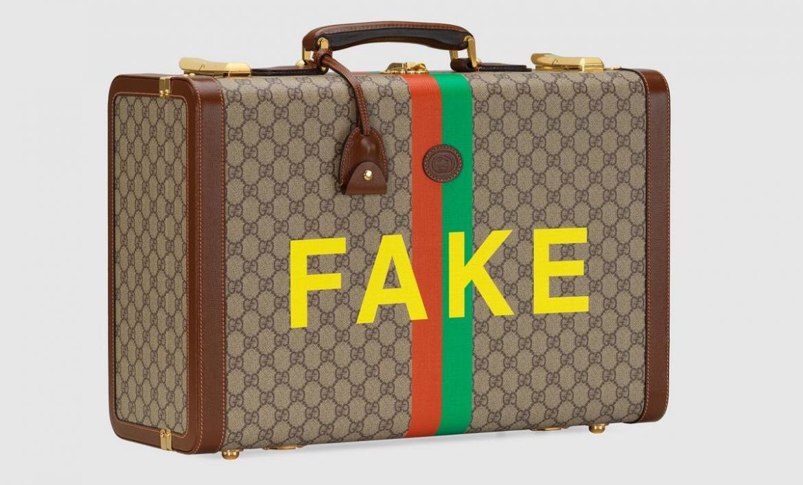 Gucci mocks counterfeit culture with its playful Fake/Not collection