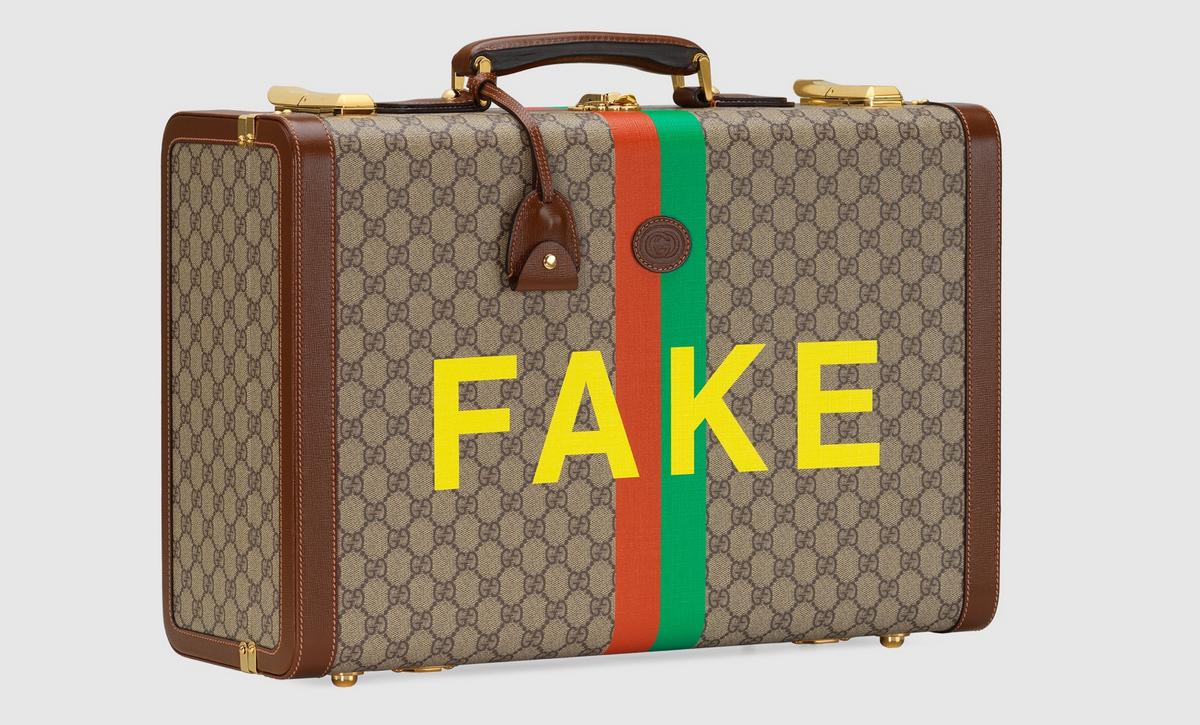 Gucci mocks counterfeit culture with its playful Fake/Not ...