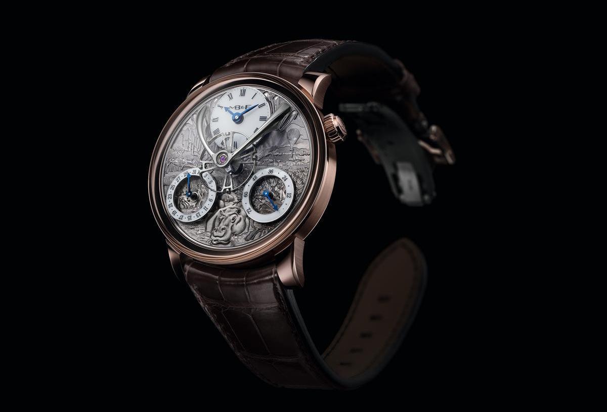MB&F LM Split Escapement ?Eddy Jaquet? is a series of eight unique watches inspired by the novels of Jules Verne