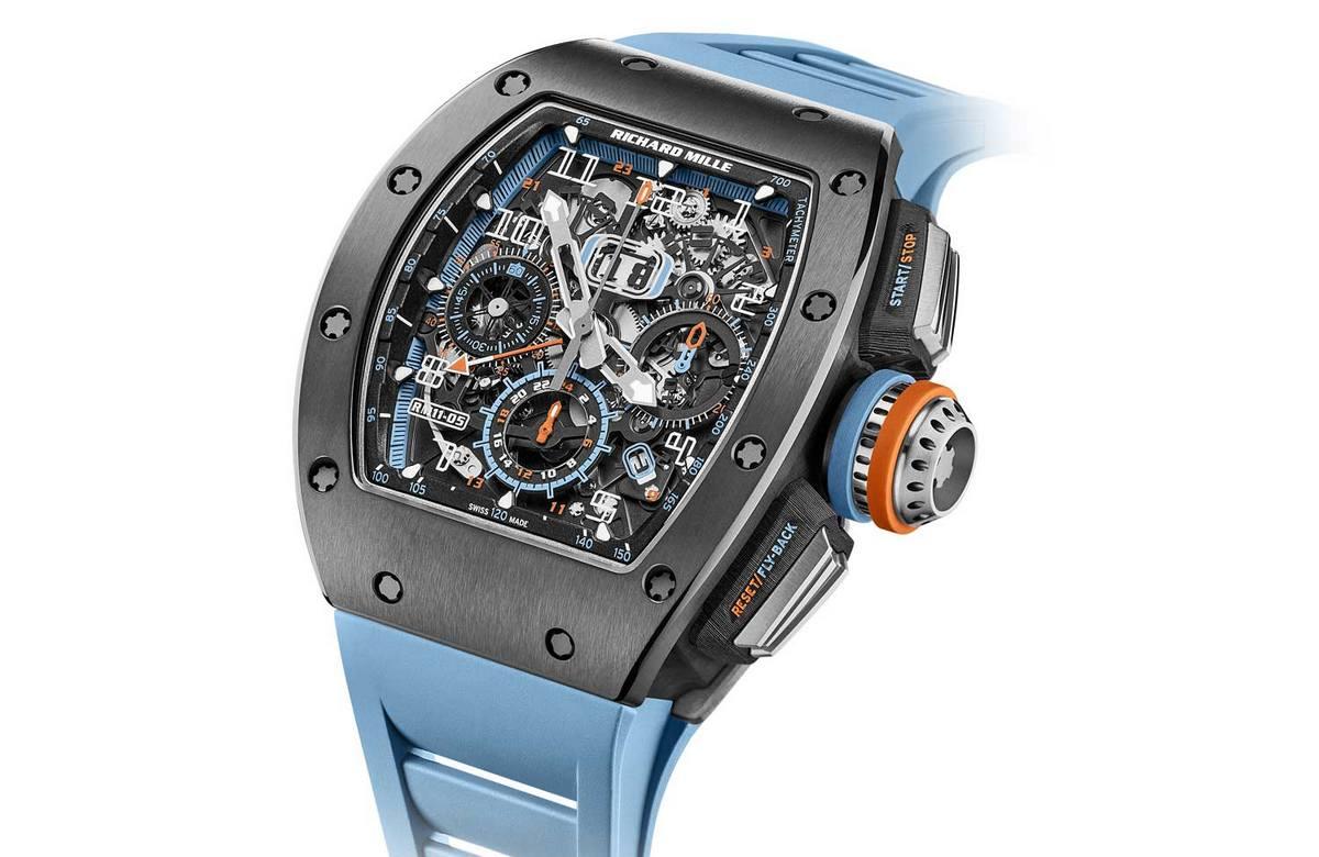 Richard Mille introduces the RM 11-05 Automatic Flyback Chronograph GMT