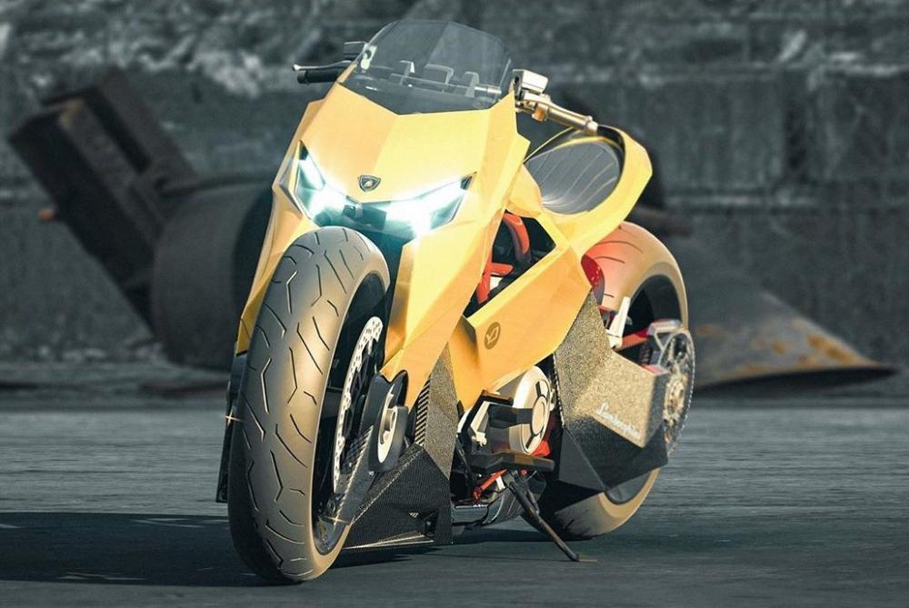 This motorcycle concept is a carbonclad sports cruiser