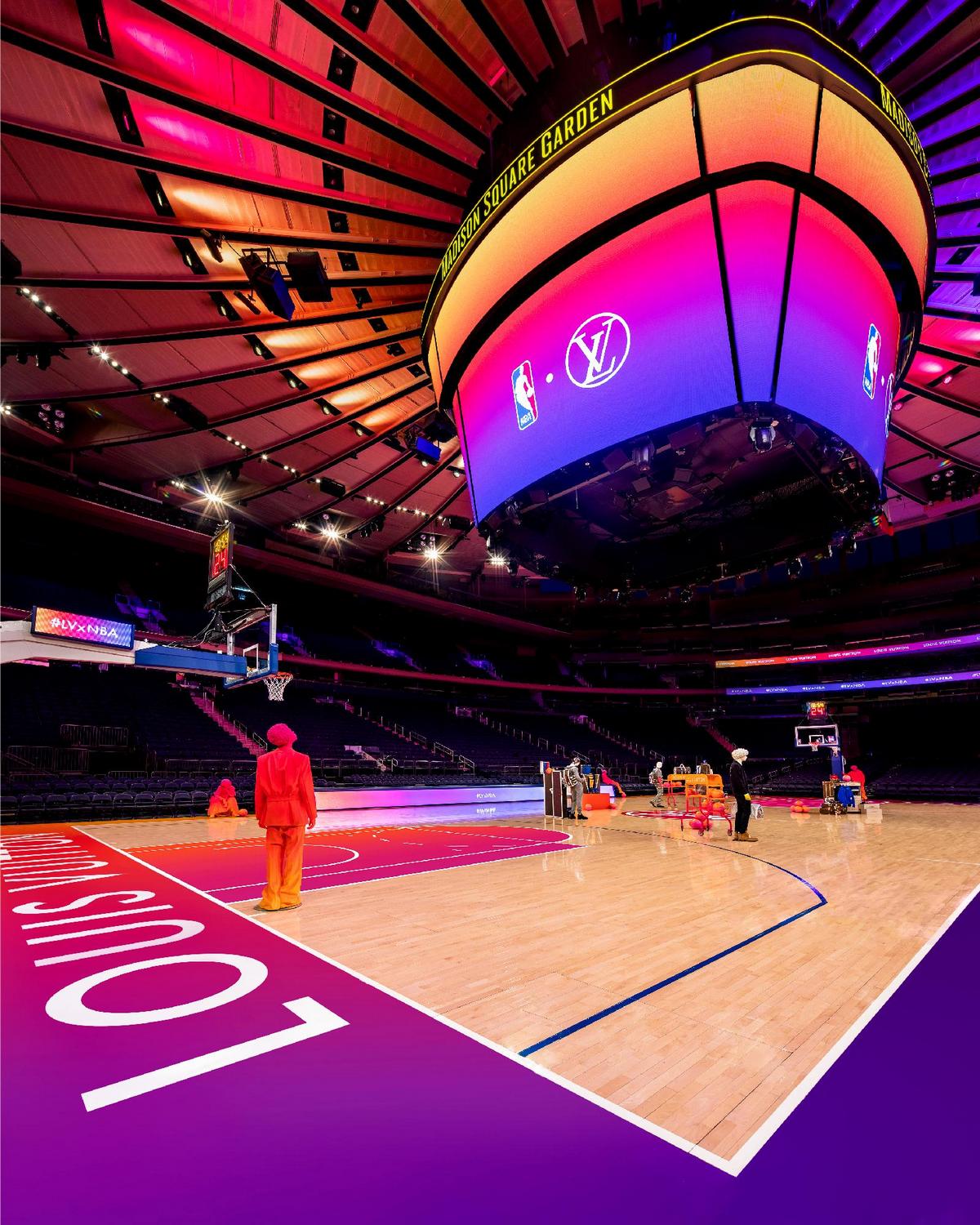 Virgil Abloh Louis Vuitton Official NBA Game Basketball – MODCLAIR