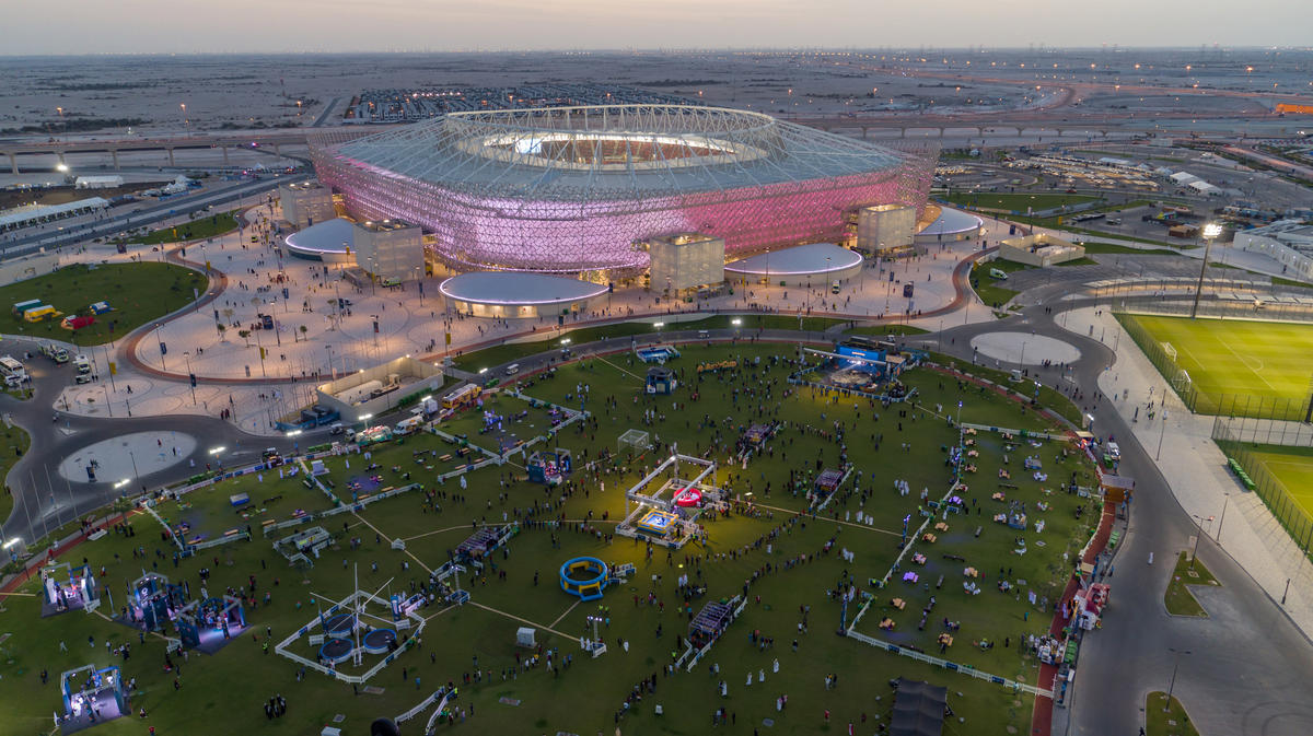 Qatar has just opened a mammoth stadium for 2022 Fifa World cup - It has 40
