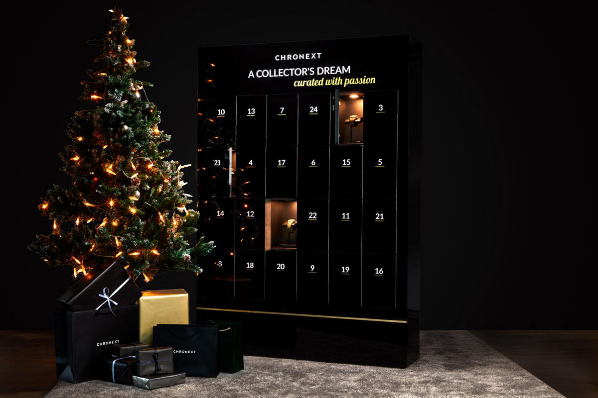 Concealed with 24 luxury watches this 1.5 million advent calendar is