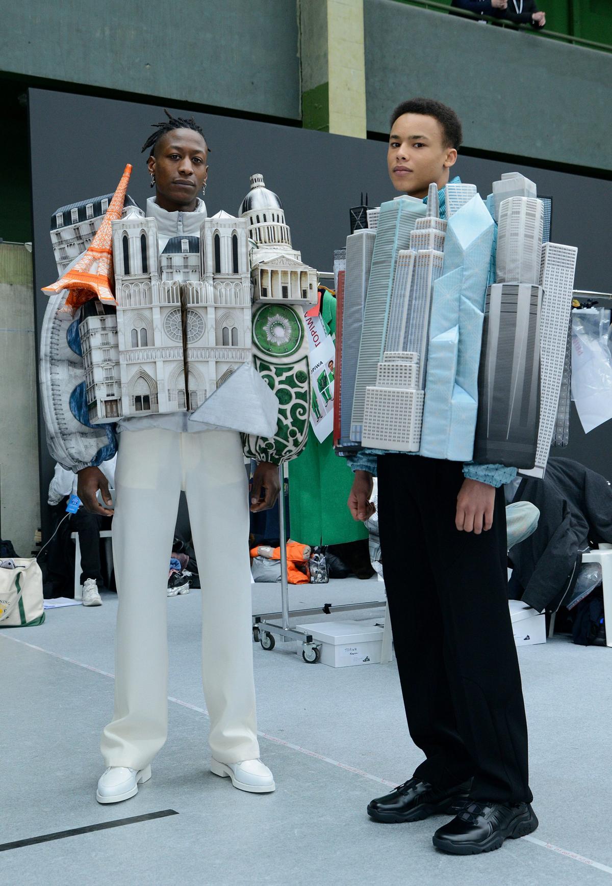 What if you cannot visit your favorite city? Louis Vuitton's whimsical  puffer jackets will instantly convert you into a 3D architectural model -  Luxurylaunches