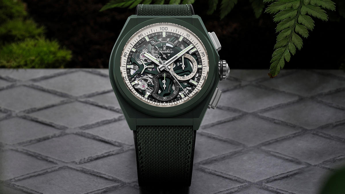 The fastest chronograph in the world now comes in a Khaki green avatar