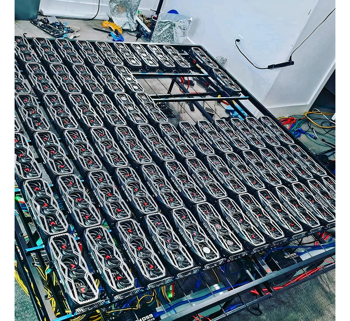 ethereum mining rack