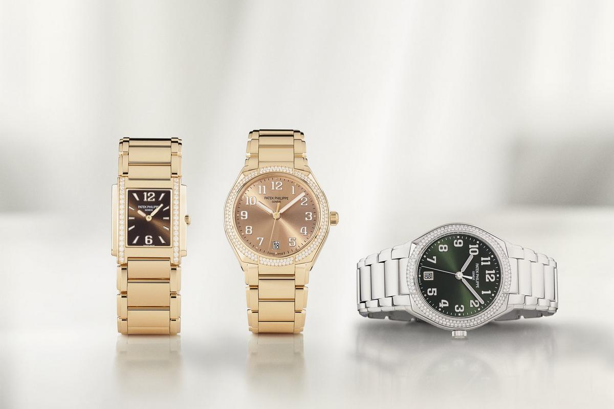 Patek Philippe has unveiled three gorgeous timepieces for women on the move
