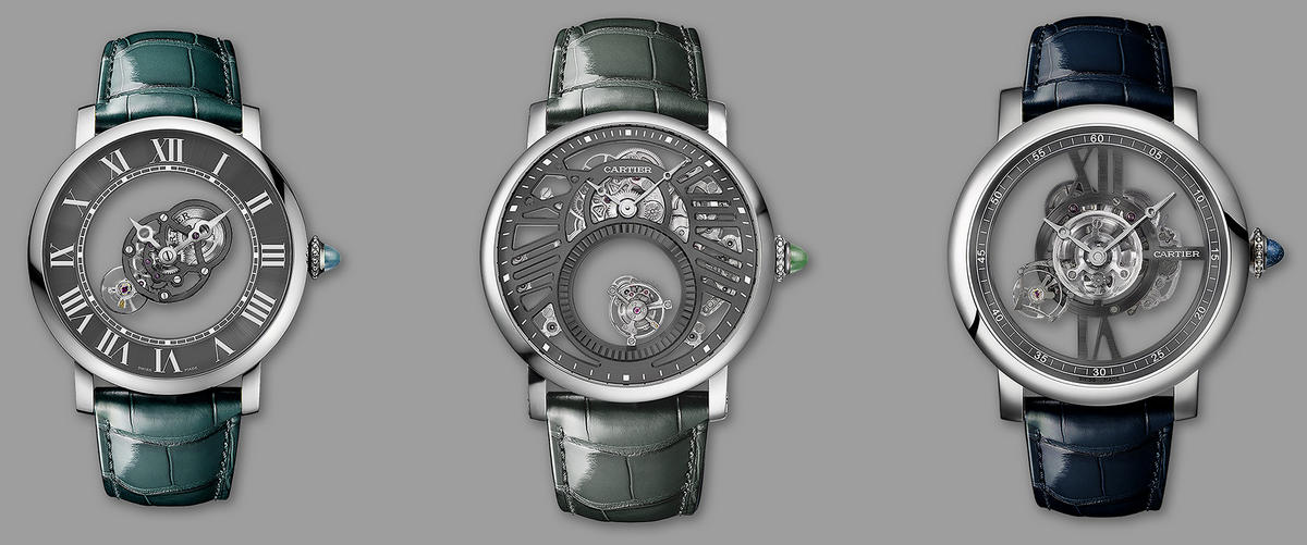 Cartier raises the bar of Haute Horlogerie with the limited edition Rotonde De Cartier Precious Icons Set watches