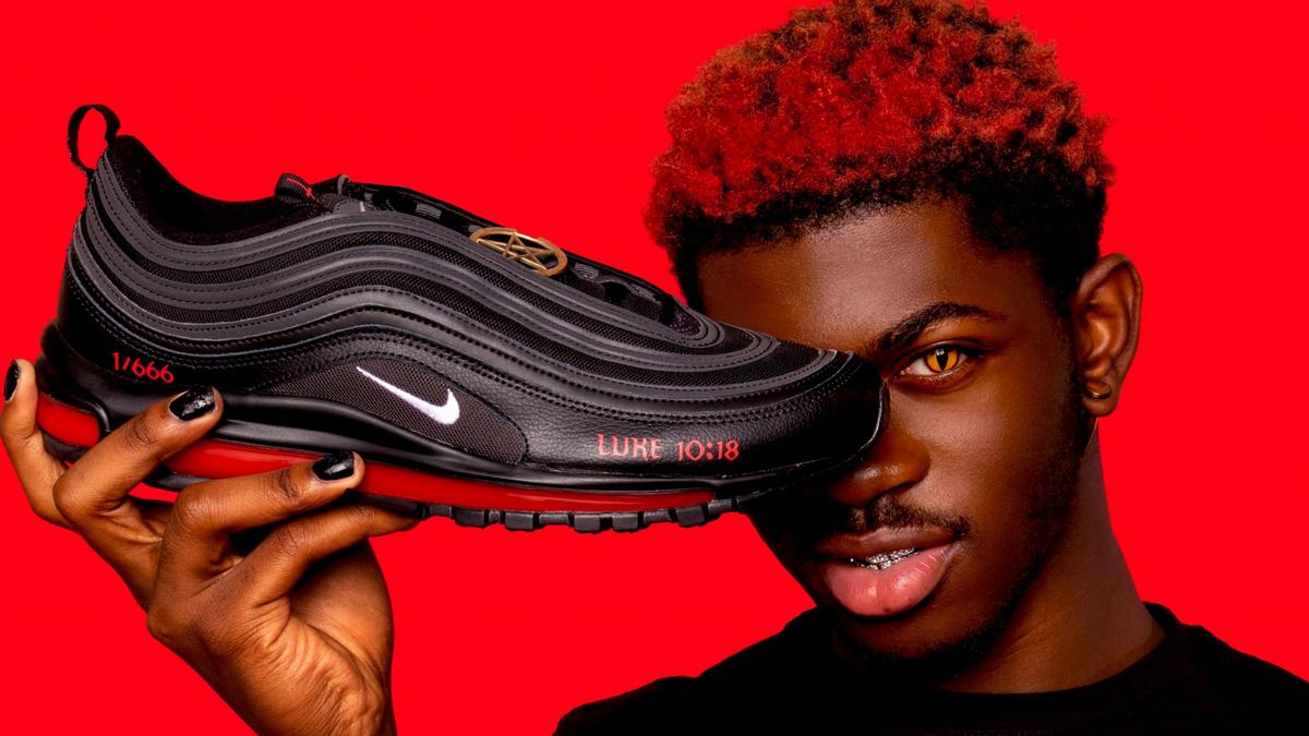 Nike has sued the brand that made 'Satan Shoes' from human blood. (the ...