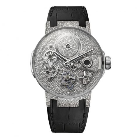 Ulysse Nardin’s newest creation is a sparkling timepiece covered with ...