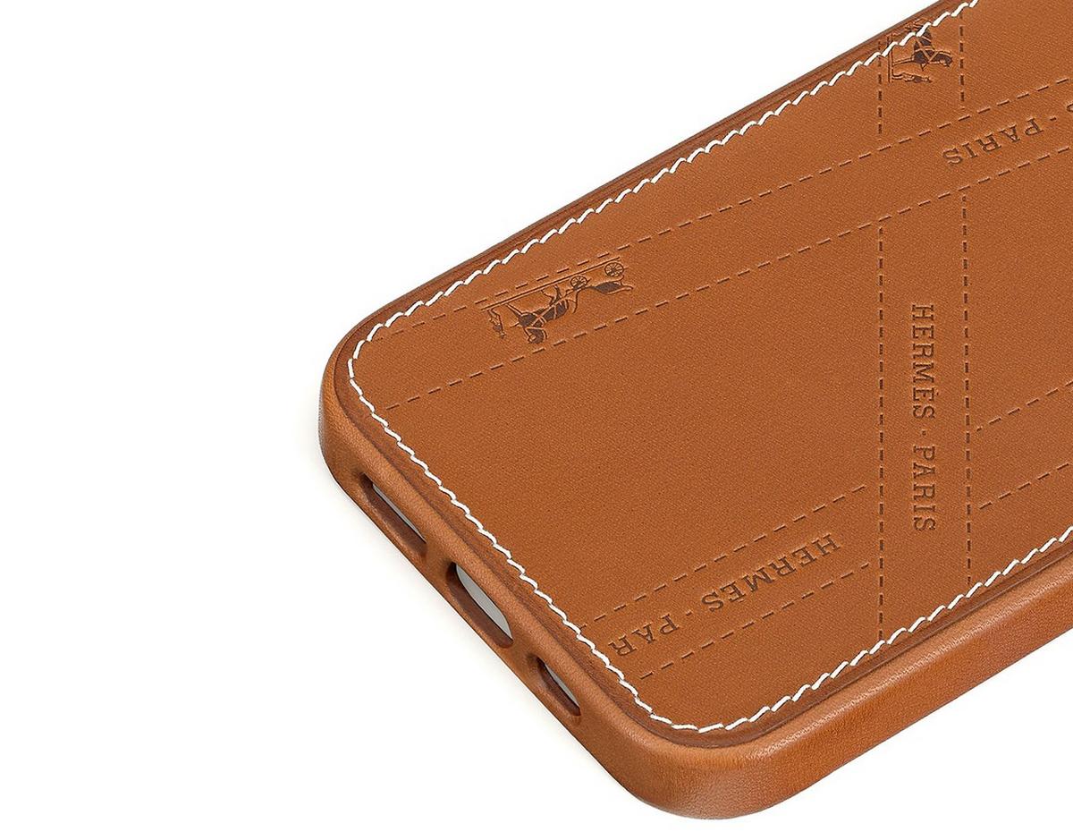 Hermes Bolduc case with MagSafe for iPhone 12 and iPhone 12 Pro