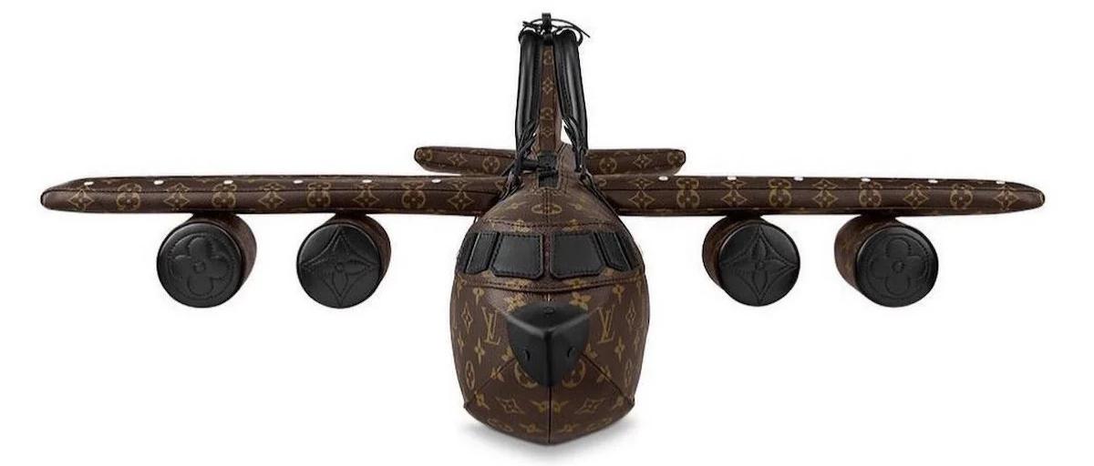 I am just baffled by this $39,000 Louis Vuitton handbag which is shaped  like an airplane - Luxurylaunches