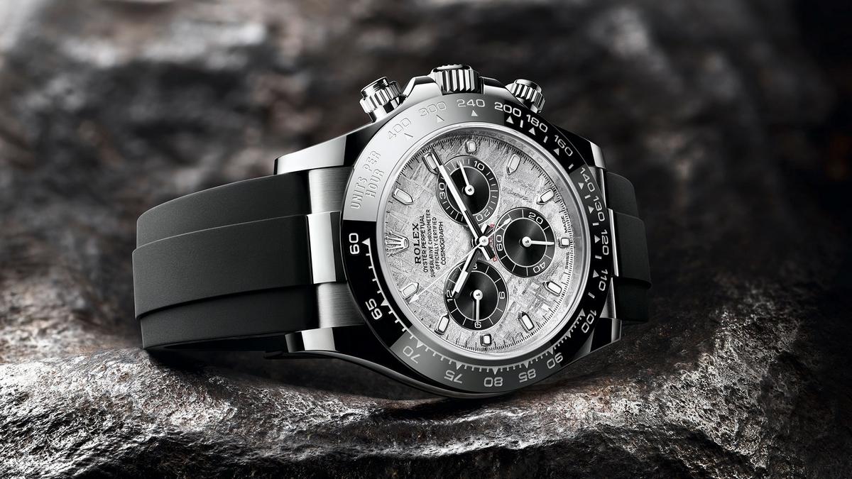 Rolex introduces Gold Daytona Chronographs with meteorite dials