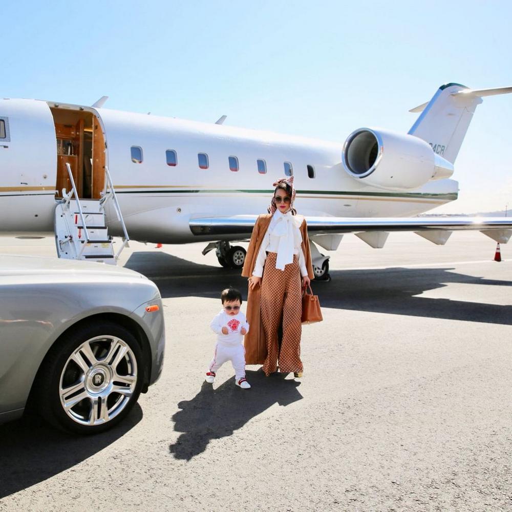 Kylie Jenner gave Stormi a Louis Vuitton-print Lamborghini for