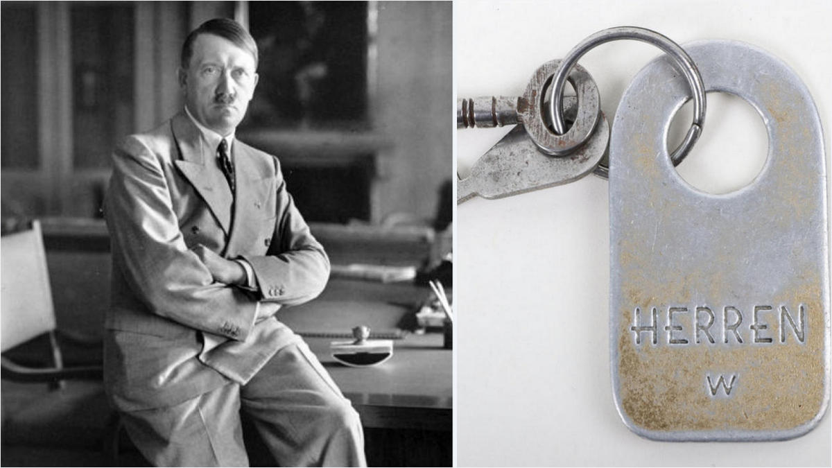 The eccentric Nazi sale: Adolf Hitler's toilet keys taken from his desk by a British Airman are going under the hammer : Luxurylaunches