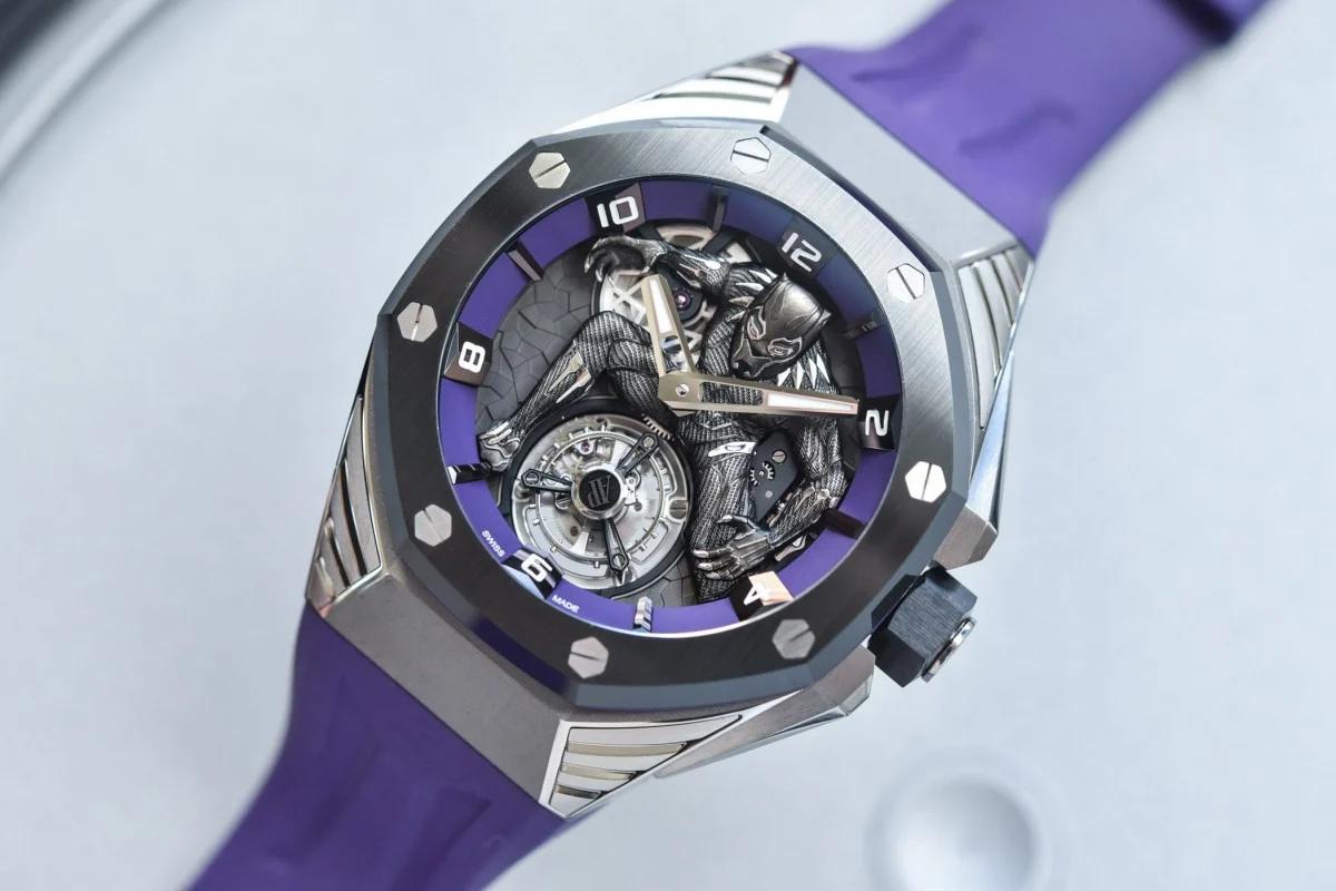 Fancy a Rolex Batman or a Audemars Piguet Black Panther flying tourbillon. Check out these coveted superhero watches. There is a even a Joker model for supervillan lovers