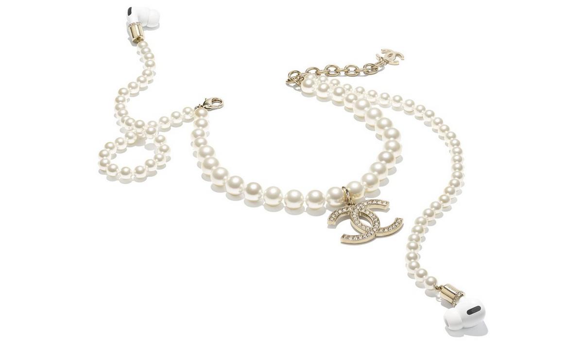 Only Chanel can make a necklace with an Airpods case that costs $2,675 -  Luxurylaunches