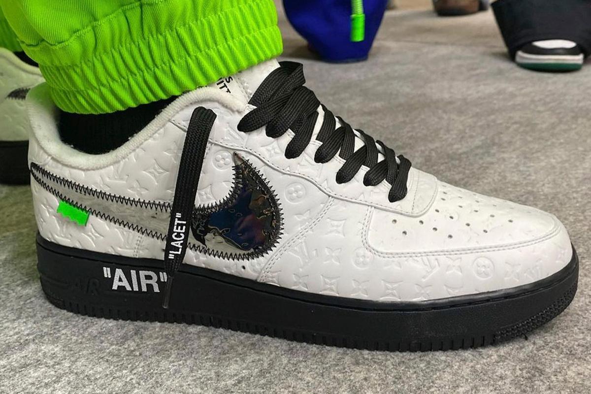 OFFSET's NEW BLUE Louis Vuitton x Off-White x Nike Air Force 1's