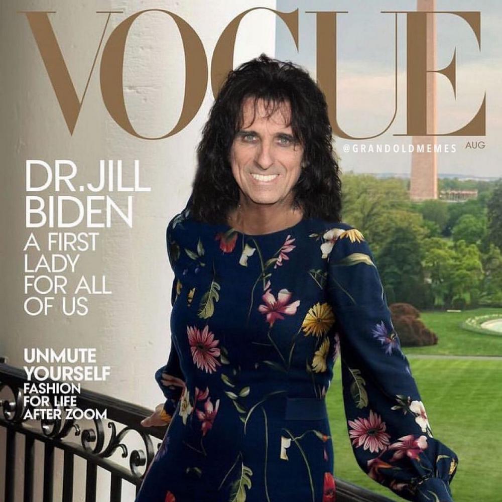 The entire Trump family is furious about Jill Biden landing on the cover of Vogue magazine. Don Jr has crassly photoshopped the First Lady while Lara Trump has ranted on the magazine