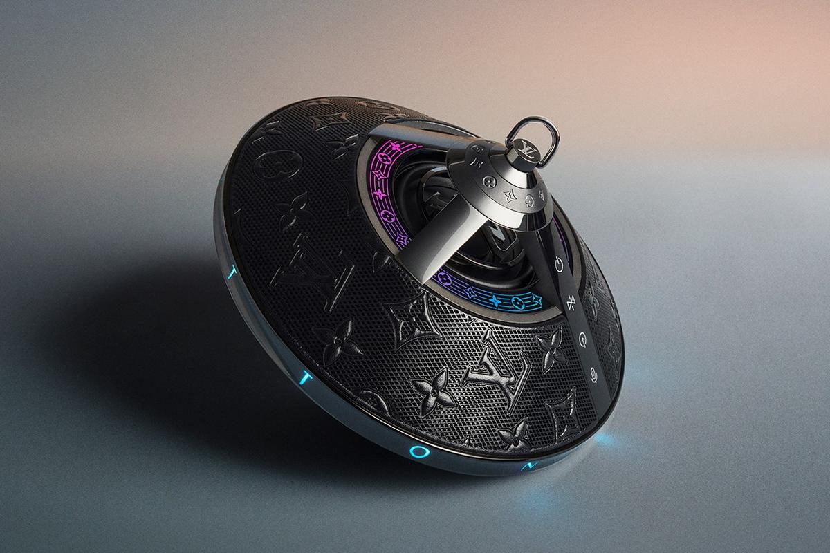 Louis Vuitton made a light-up wireless speaker that looks like a UFO