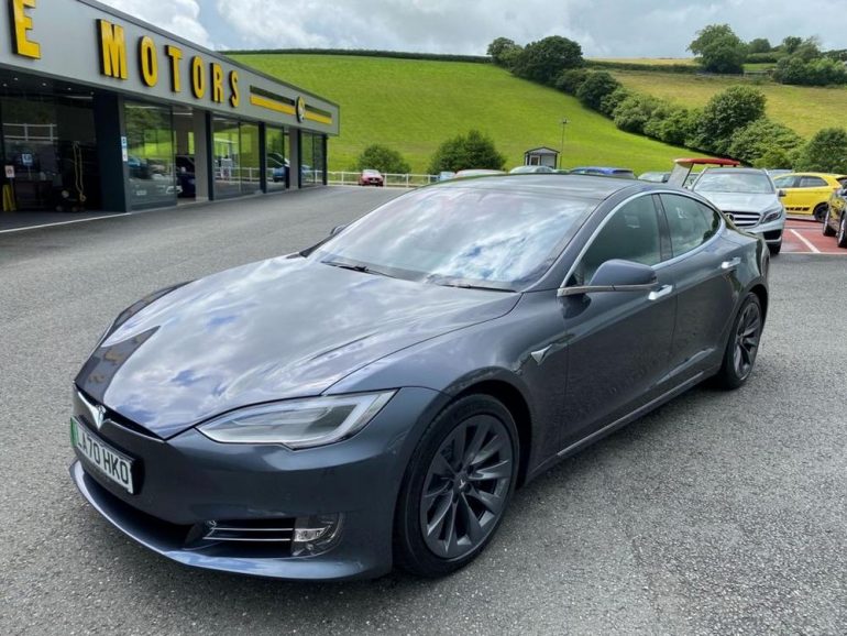 A 6 month old Tesla Model S belonging to Prince Charles is on sale for ...